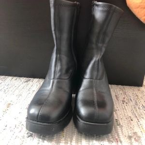 Black Platform Boots